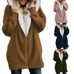 Automne et hiver nouveau manteau de laine cardigan à capuche à fermeture éclair, couleur pure contractée, style de...