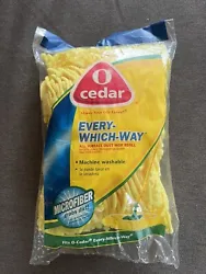 O Cedar Cleaning Every-Which Way Cotton All Surface Dust Mop Refill Washable HTF. MicrofiberFits O-Cedar Every- Which...