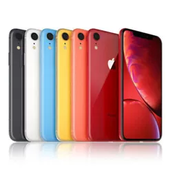 Apple iPhone XR 64GB / 128GB / 256GB - Fully Unlocked Smartphone (CDMA + GSM) - All Colors. The Apple iPhone XR arrives...