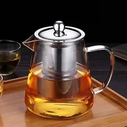 🍀【 REMOVABLE STAINLESS STEEL STRAINER】: This tea kettle has a removable infuser, which made with food grade 304...