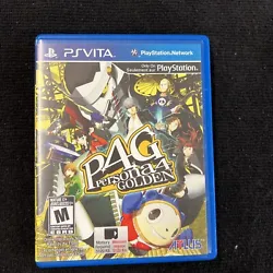 Persona 4 Golden (Sony PlayStation Vita, 2012) Case Only No Game. Case Only No Game