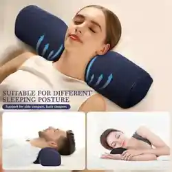 Cervical neck traction: The pillow is specifically designed to help with cervical neck traction, which can alleviate...