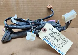                        2004 2008 NISSAN MAXIMA REAR RIGHT PASS WIRE WIRING WHARNESS DOORPART...