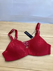For sale is Lounge Lace Magic Bra 30A Logo Straps Wireless Lightly Padded RedBRAND NEW WITH TAGSPlease see pictures for...