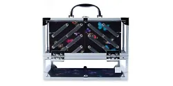 Manufacturer ‏ : ‎ Caboodles. Spacious interior storage with 6 cantilever trays | Locking latch with keys for...