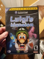 Luigis Mansion Nintendo GameCube Players Choice NO GAME.