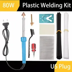 Efficient Plastic Welding Repair Kit with Rods: Portable Soldering Iron Powerful, lightweight and portable, suitable...