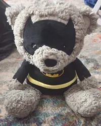 Rare Hallmark Batman Teddy Bear Plush Sherpa Toy Stuffed Animal DC Super Hero.  Excellent condition. Please see the...