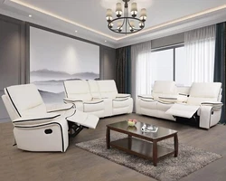 3-PC Includes: (1) 2-Recliner Sofa, (1) 2-Recliner Loveseat, (1) Recliner Chair. Come home to comfort with the Milano...