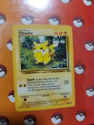 Pokémon TCG Pikachu Jungle 60/64 Regular Unlimited Common.