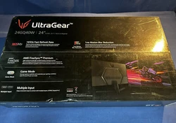LG 24” UltraGear FHD 1ms 165Hz Gaming Monitor with AMD FreeSync™ Premium & Black Stabilizer (1920 x 1080) -...
