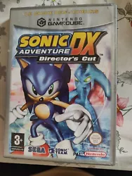 Sonic Adventure DX Directors Cut (Nintendo GameCube, 2003). jeu avec quelques rayures mais jeu fonctionnel