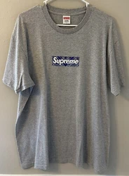 This listing is for a Supreme Bandana Box Logo tee from season FW19. Size large in the heather gray colorway. You will...