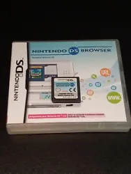 Nintendo Ds Browser navigateur Ds Lite. Uniquement pour ds Lite. cartouche mais pas de memory pack extension. Expédié...