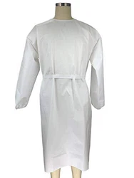 Minimal barrier protection - product tested and compliant with AAMI Level 1. Product tested AATCC 42-2017 - All...