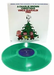A Charlie Brown Christmas [in-shrink] (Latest Pressing) GREEN Vinyl Record Album. The Christmas Song. Christmas Is...