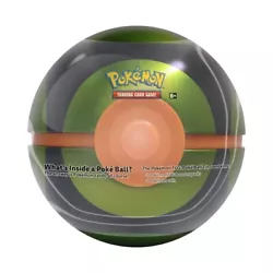 Pokemon TCG Dusk Ball Tin B20. Lower shell has a thumb sized dent on the left side of the picture. I can provide a...