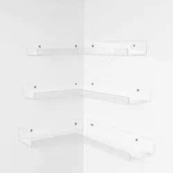 Drive it screw amd tighten it. COMPLETE HARDWARE - The floating shelf set includes all hardware you need to mount, like...