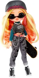 Wind in my hair. Wheels under my feet. – Skatepark Q.T. Introducing the all-new L.O.L. Surprise O.M.G. fashion doll...