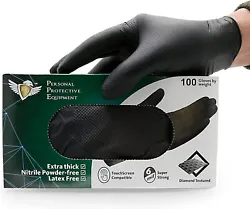 With durable nitrile that is crafted for toughness, our black nitrile gloves are second to none. Unlike latex gloves...