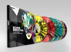 Vinyle Boris Brejcha CLUB VIBES COLLECTORS BOX (SPLATTER 6 Vinyl). Edition Limitée : 250 Exemplaires. l1 Oldskoolerz....