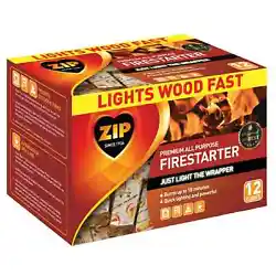 Zip Firestarters bring you their market leading and highly effective kerosene firestarters that are individually...