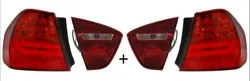 BMW 3 (E90) 12.2004-12.2011. 2x Lampe feu arrière Eagle Eyes LED. Convient pour Numéro de pièce OE la couleur du...