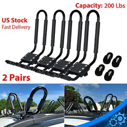The bars on our racks are made of 1.5mm Thick Steel Tubing which is much stronger. It can even hold 150lbs Kayak or...
