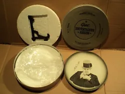 Great Entertainer Series, Collector Plate w/ Tin & Stand.