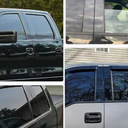 Fitment: For Ford | 2004-2014 Ford F150   Description: One set of door pillar protection cover Condition: 100%...