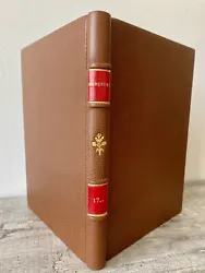 Manuscrit Ancien, XVIIIe, Anonyme.Un volume in-4, reliure moderne plein cuir. Texte reproduisant des poèmes de...