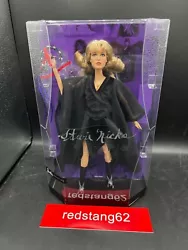 Product: Stevie Nicks Black Velvet Dress Barbie Collectors Doll. Collection: Signature Series Music Collection.