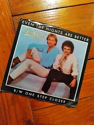 Air Supply- Even The Nights Are Better - 45 Record (1982).[SHF] Tested and works good,  your getting exactly what is...