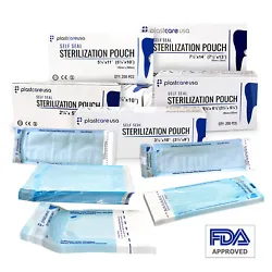 These pouches keep contaminants and infections from spreading during handling and storage. No patient wants dusty tools...