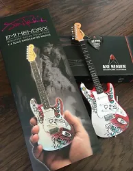 Inventory#: 000125499. Jimi Hendrix Monterey Stratocaster. Artist: Jimi Hendrix. Axe Heaven Miniature Replicas look...