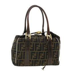 Material Zucca Canvas. Style Hand Bag. Accessory Key x 1. Color Black / Brown. Pocket rubbing. If the goods appear to...