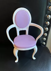 Vintage • Barbie Doll • ArmChair Chair Purple CushionDollhouse furniture for 11” dollShipping is 3.95