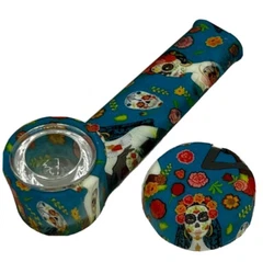Our other bowls WILL NOT fit this pipe. Includes glass bowl and silicone lid. High Quality FDA Approved Food Grade...