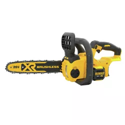 Model DCCS620B. 20V MAX XR Cordless Lithium-Ion 12 in. Compact Chainsaw - DCCS620B. Dewalt 20V MAX XR Brushless...