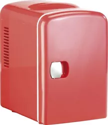 Mini réfrigérateur chaud / froid avec prise 230 V ou 12 V, par Rosenstein & Söhne. Version : rouge. Leventilateur...