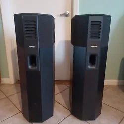 Bose 701 Direct/Reflecting Speakers Black.  Speakers are in great condition
