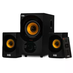 Acoustic Audio by Goldwood AA2170 Bluetooth 2.1 Speaker System. Acoustic Audio. 1 Subwoofer Speaker is (H x W x D)...