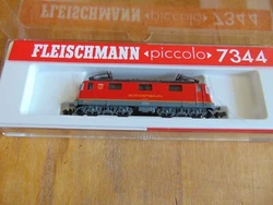 TRAINS FLEISCHMANN ECART N LOCOMOTIVE REFERENCE 7344 EN BOITE.TESTEE FONCTIONNE PARFAITEMENT