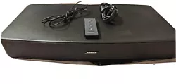 Bose Solo #410376 TV Surround Sound System Soundbar! UNTESTED & SOLD AS IS! User s manual is available in PDF format...