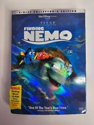 Finding Nemo DVD 2-Disc Set Collector’s Edition Pixar NEW with Slipcover 2003