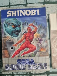 Shinobi 2 Sega Game Gear Complet Officiel SEGA EUR/FRA boîte état moyen.
