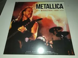 Vinyl 33T - Metallica - Woodstock 1994 - Neuf Sous Blister. Vous achetez ce que vous voyez sur la photo dans létat que...