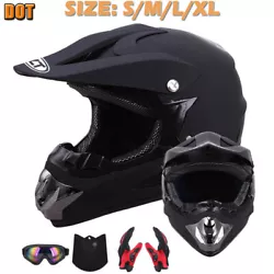 Suitable for motocross, dirt bike, ATV and more. DOT Approve: YES. DOT Safety Standard. DOT approved safety standard....