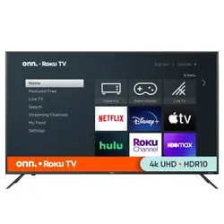 50” (49.5” actual diagonal) 4K (2160p) UHD LED TV. Binge on movies and TV episodes, news, sports, music and more!...