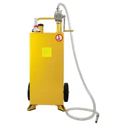 This caddy is safe for storing gasoline, diesel, kerosene and even bio diesel. The 8 foot hose with fill neck easily...